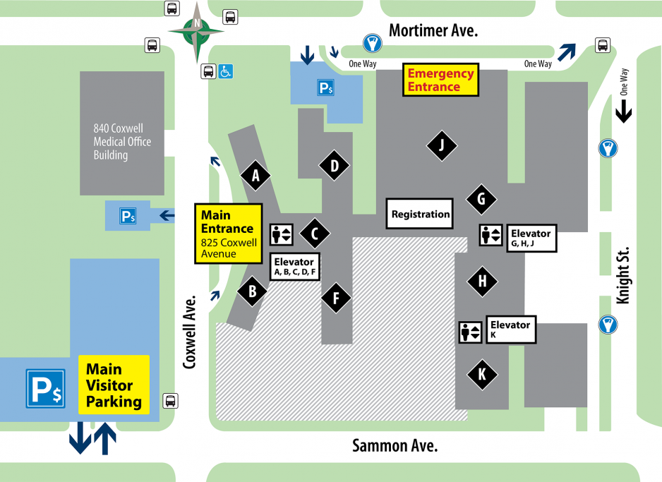 Providence Hospital Anchorage Campus Map